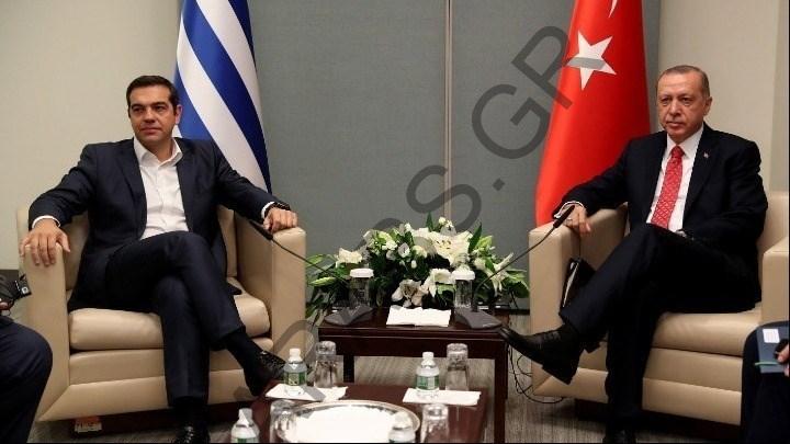 أنقرة : اجتماع تسيبراس - أردوغان في القصر الرئاسي