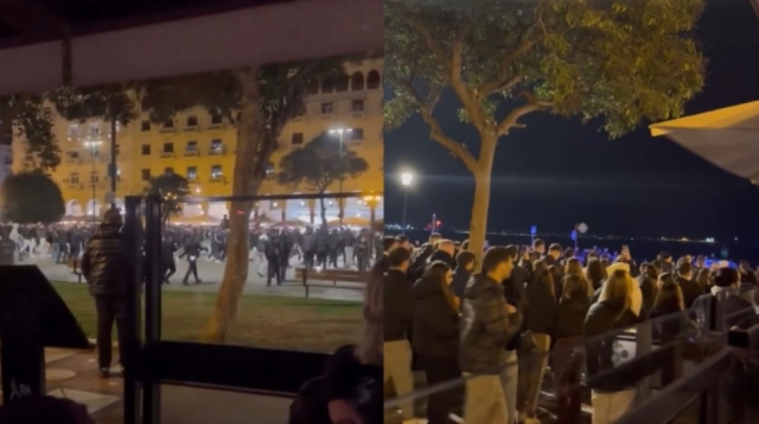 سالونيكي: اعتقال ٢١ شخصًا بتهمة الاعتداء على متحولين جنسيًا في ساحة أرسطو