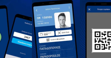 Gov.gr Wallet: أكثر من ١٠٥٢٠٠ حصلوا على المحفظة الرقمية في مارس