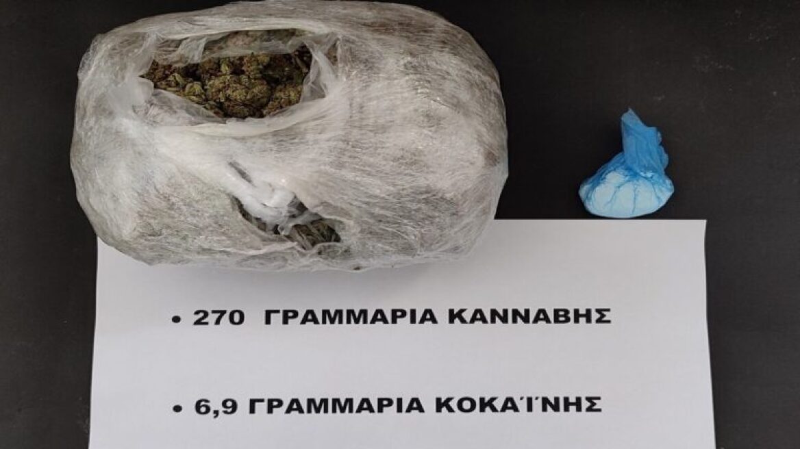 تم العثور على حزمة من المخدرات في شركة نقل في رودس