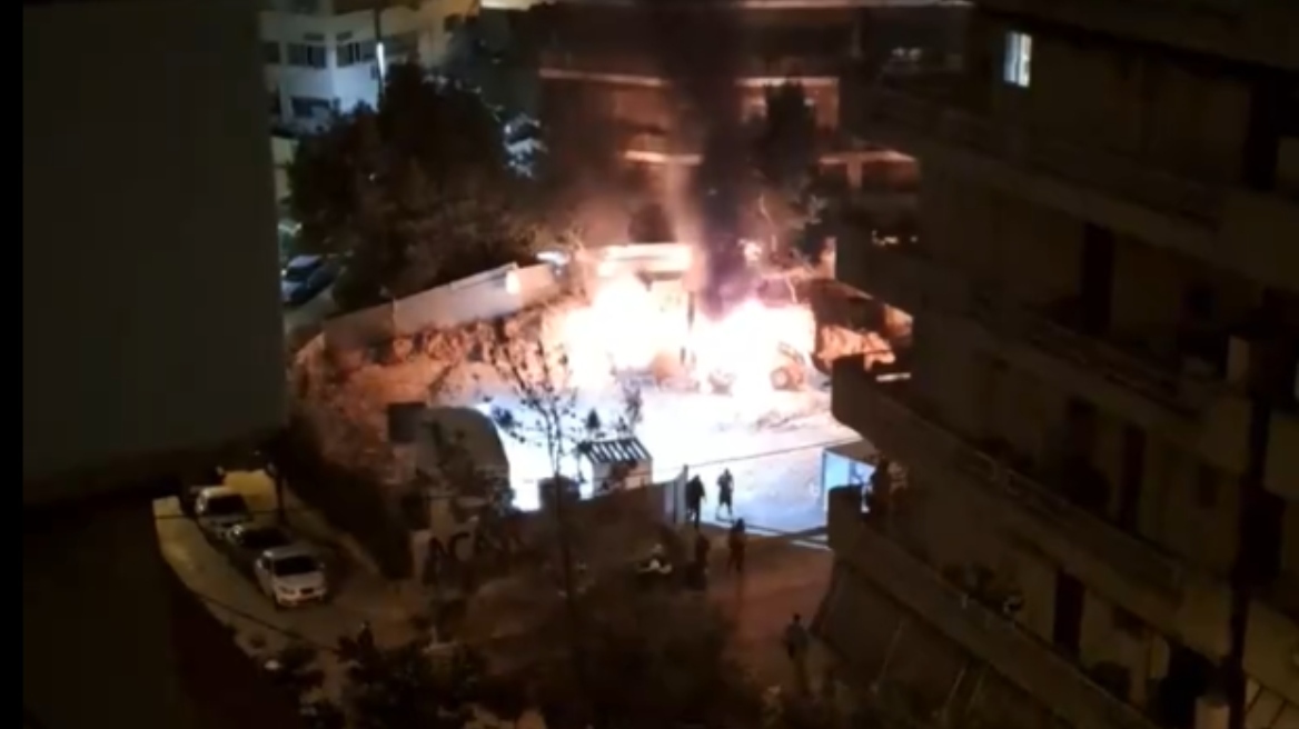 هجوم بقنابل المولوتوف على موقع إنشاء مترو الأنفاق في غالاتسي