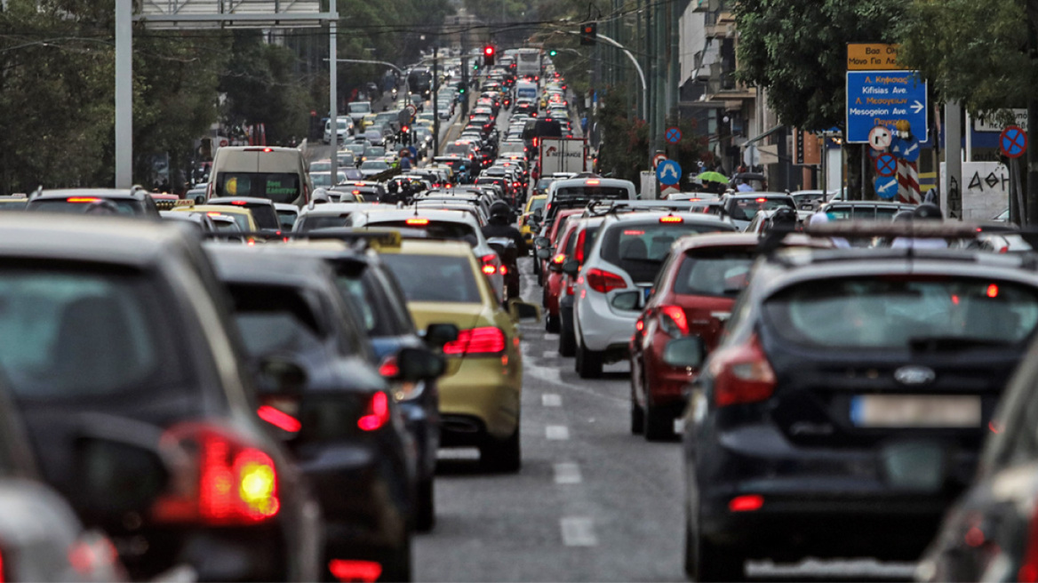 حركة المرور: ازدحام مروري في كيفيسوس و تأخيرات في أتيكي أودوس