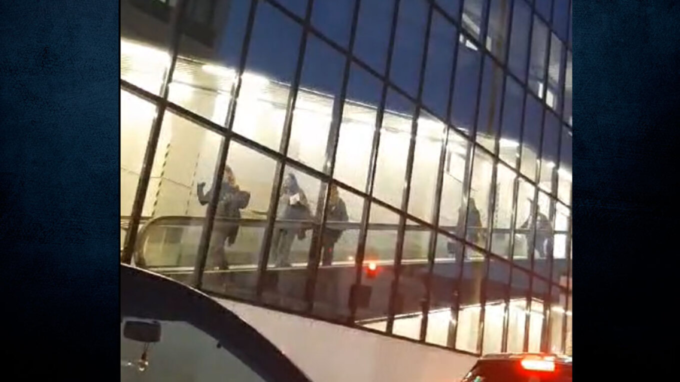 دافني: إنذار عن وجود حريق في سوبر ماركت