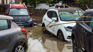 كيفالونيا اصبحت بحيرة ضخمة - مئات الأطنان من المياه غمرت الجزيرة بالطين