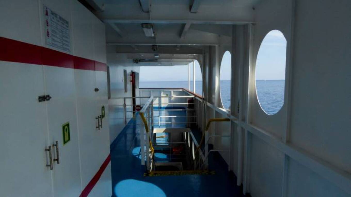 العثور على امرأة ميتة في كابينة سفينة تعمل على خط هيراكليون - بيرايوس