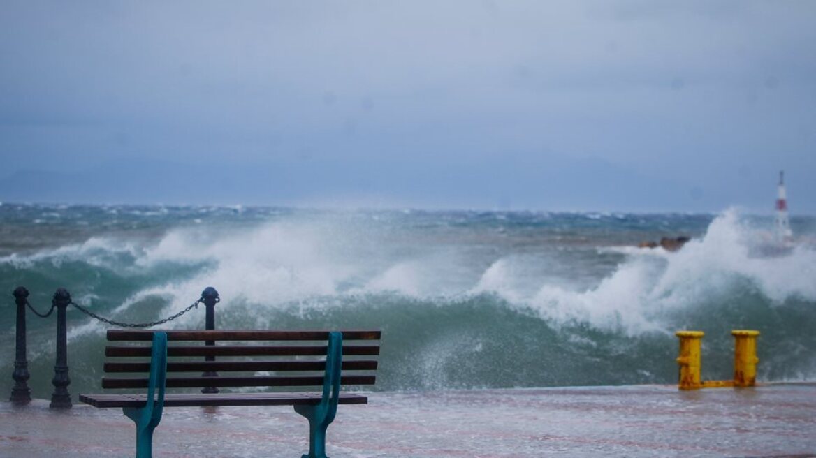 الطقس: توقعات لأمطار قادمه و رياح قوية ٨ بوفورت في جزر دوديكانيسوس