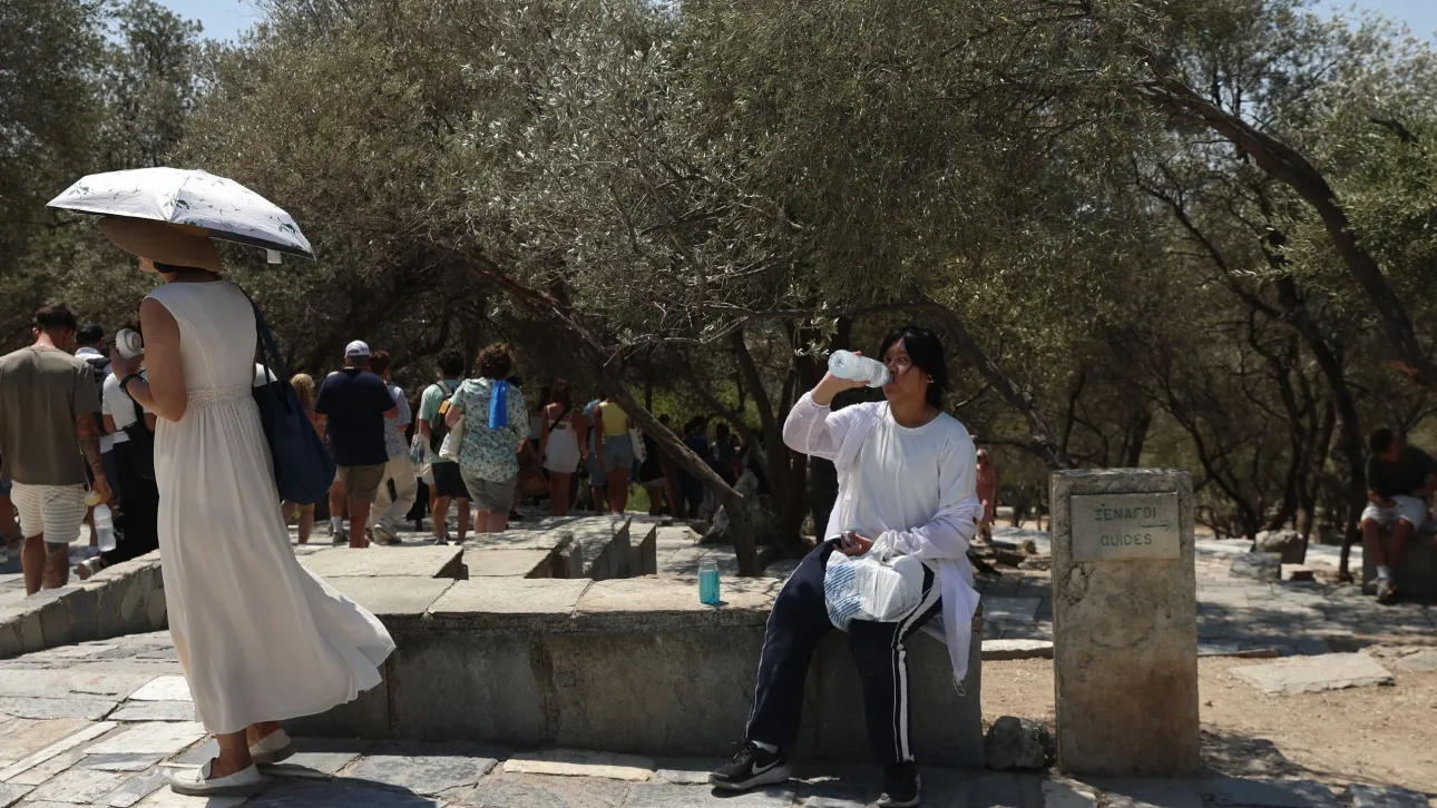 طقس حار و درجات حراره في مستويات عالية جدًا اليوم (26/07) في اتيكا