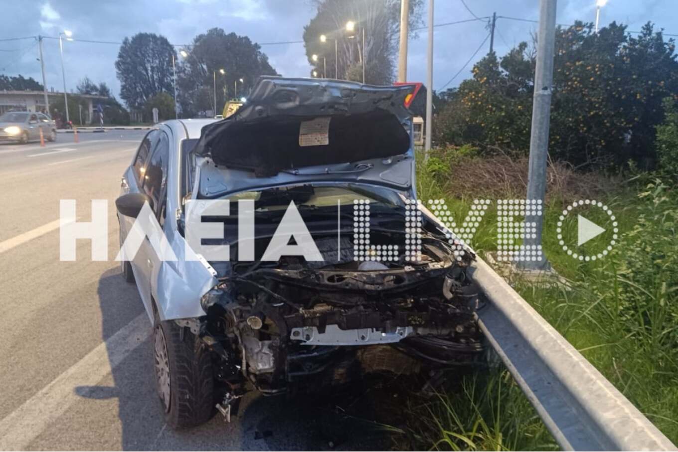 ثلاثة جرحى في حادث سير على طريق باترا-بيرغوس