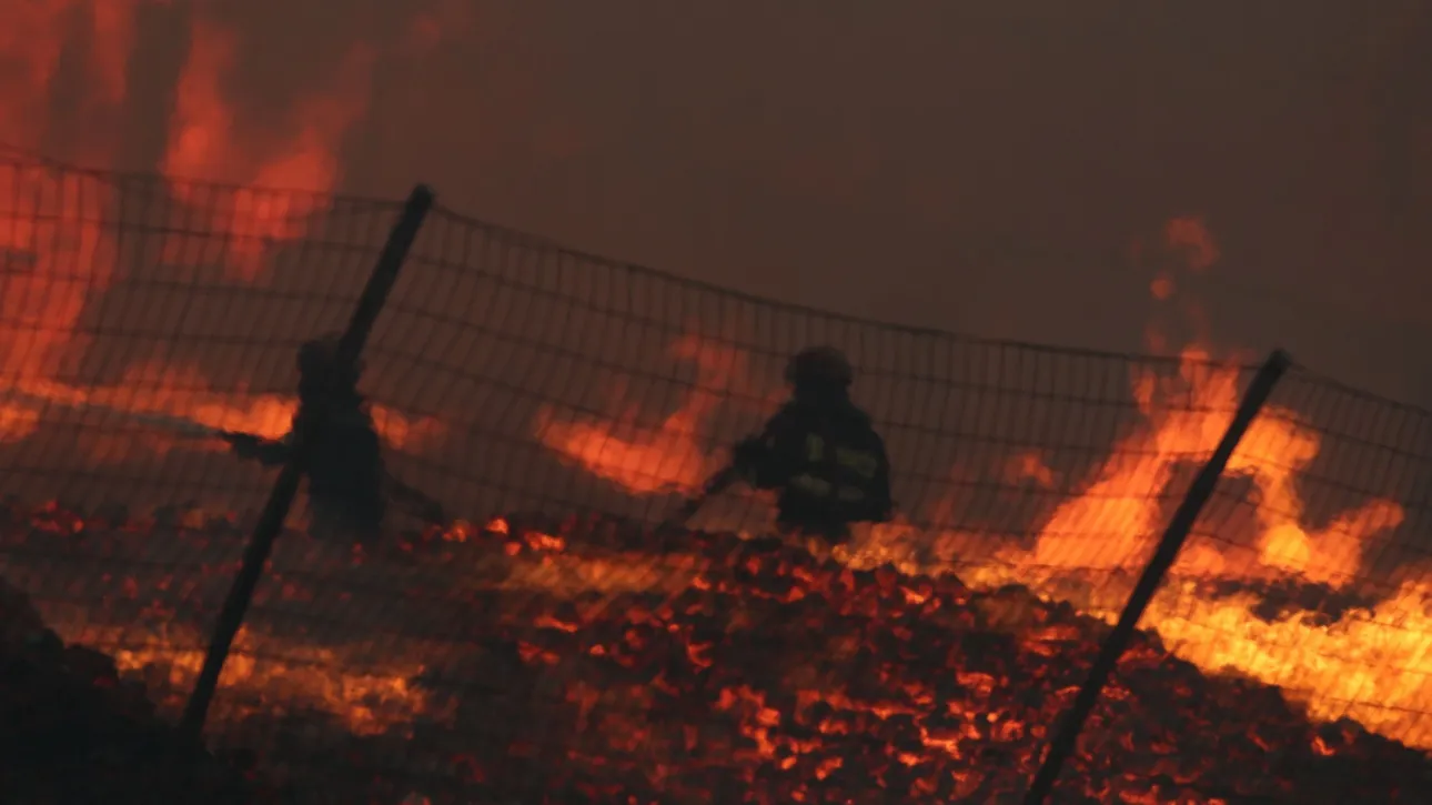 حريق هائل في كيساموس، خانيا: يشتعل بالقرب من المنازل - رياح قوية في المنطقة