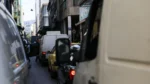 حركة المرور: كيفيسوس و مركز العاصمه باللون الأحمر - ازدحام مروري متزايد أيضاً في طريق أثينا - لاميا