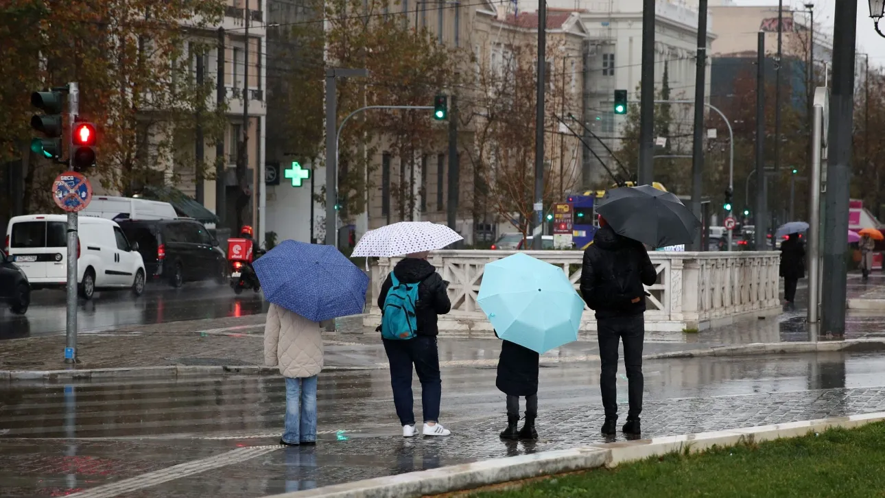 الطقس: أمطار، ثلوج في الجبال و رياح قوية في بحر إيجة مع انخفاض درجات الحراره في اتيكا