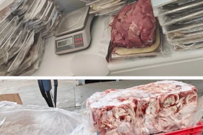 ضبط أحد عشر طناً من اللحوم غير الصالحة للاستهلاك في منطقة أتيكا خلال شهر واحد