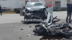 وفاة سائق دراجة نارية إثر اصطدامه بسيارة في كورينث