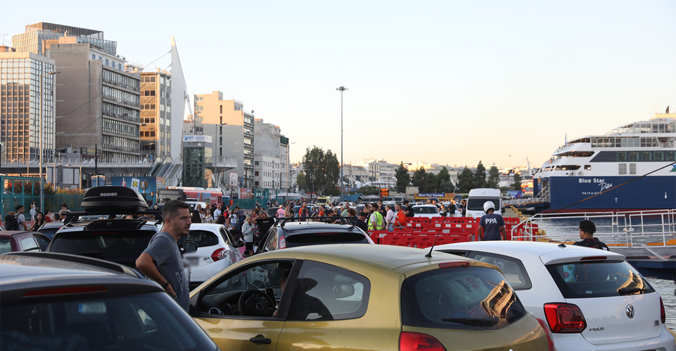 حركة المرور على الطرق: تأخيرات طفيفة في بيرايوس و كيفيسوس و سكارامانغاس