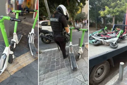 الشرطة تشن حملة على الدراجات الكهربائية - ما يقرب من ٥٠٠ غرامة في أتيكا خلال ٢٤ ساعة