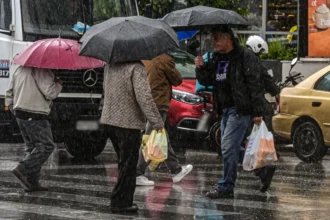 الطقس: أمطار و عواصف في معظم أنحاء البلاد - انخفاض طفيف في درجات الحرارة